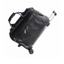 Bolsa de Viagem Com Rodinhas Couro Legítimo Personalizada