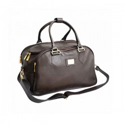 Bolsa de Viagem Pequena Em Couro Legítimo Personalizada