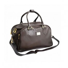 Bolsa de Viagem Pequena Em Couro Legítimo Personalizada