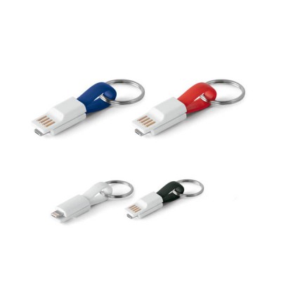 Cabo USB Com Conector 2 em 1 Personalizado