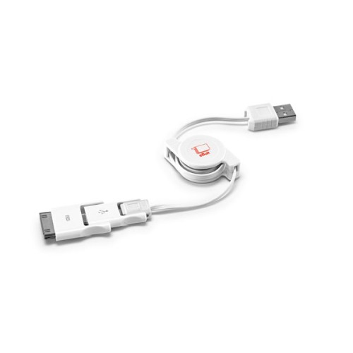 Cabo USB Retrátil Personalizado Para Brindes
