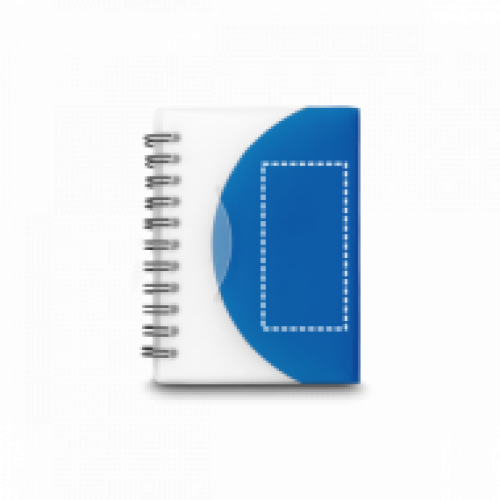 Caderneta Capa PP Espiral Personalizada