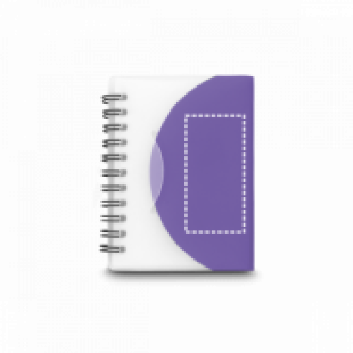 Caderneta Capa PP Espiral Personalizada