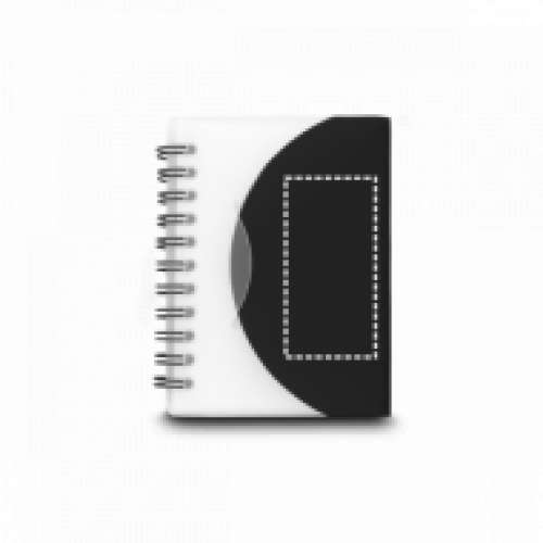 Caderneta Capa PP Espiral Personalizada