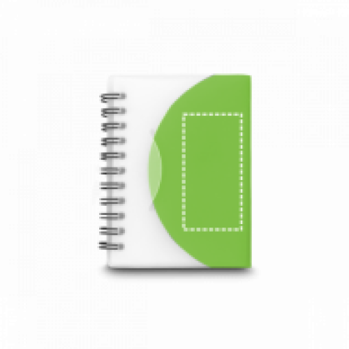 Caderneta Capa PP Espiral Personalizada