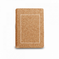Caderneta Ecológica Com Capa de Cortiça Personalizada