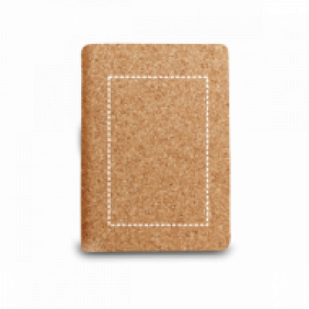 Caderneta Ecológica Com Capa de Cortiça Personalizada