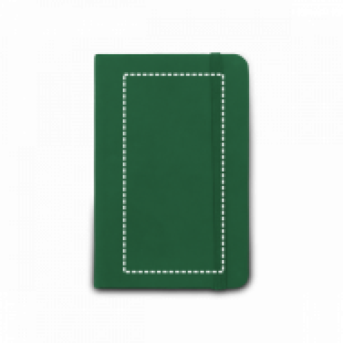 Caderneta Tipo Moleskine Couro Sintético Personalizada Para Brindes