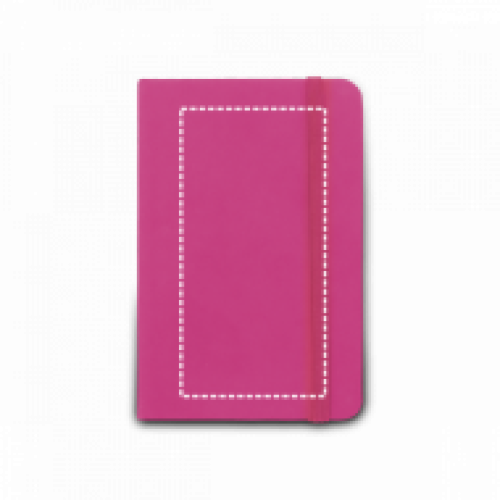 Caderneta Tipo Moleskine Couro Sintético Personalizada Para Brindes