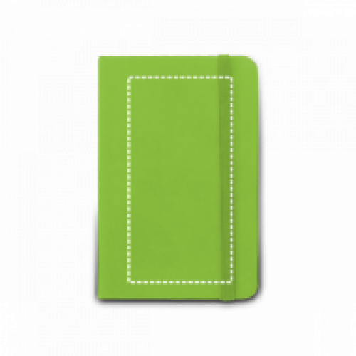 Caderneta Tipo Moleskine Couro Sintético Personalizada Para Brindes