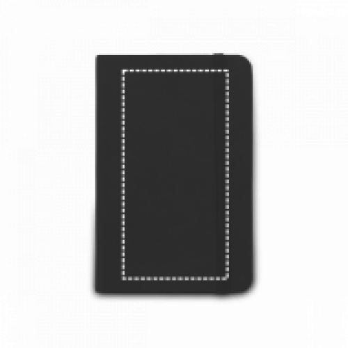 Caderneta Tipo Moleskine Couro Sintético Personalizada Para Brindes