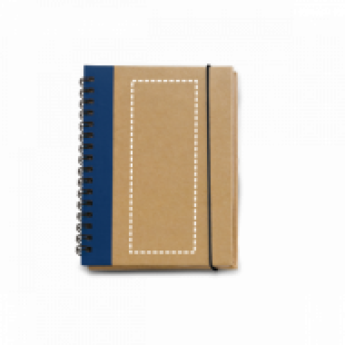 Caderno Ecológico Capa Dura Com Elástico Personalizado
