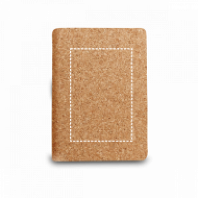 Caderno Ecológico Capa Dura Cortiça Personalizado