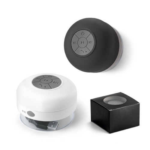 Caixa de Som Prova D‘Água Com Ventosa Personalizada Caixa de Som Prova D‘Água Com Ventosa Personalizada