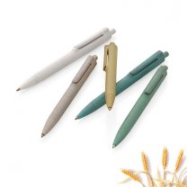 Caneta Esferográfica Biodegradável em Fibra de Trigo Personalizada