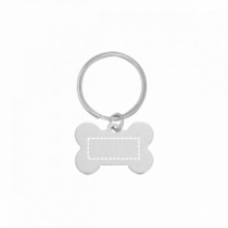 Chaveiro Alumínio Formato Osso Personalizado