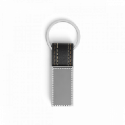 Chaveiro Couro Sintético e Metal Personalizado