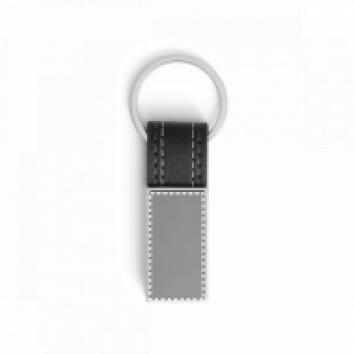 Chaveiro Couro Sintético e Metal Personalizado