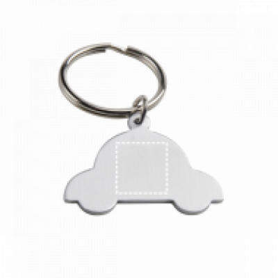 Chaveiro de Alumínio Formato Carro Personalizado