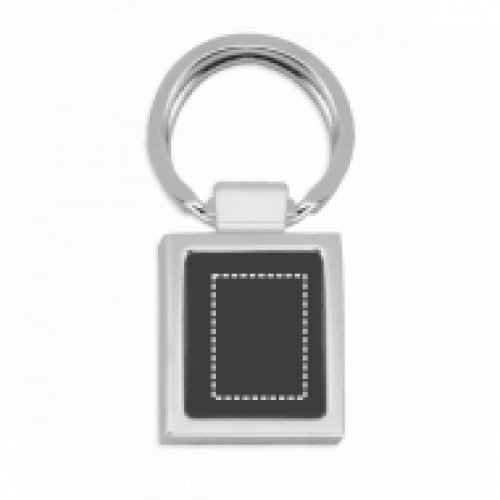 Chaveiro de Metal Quadrado Personalizado