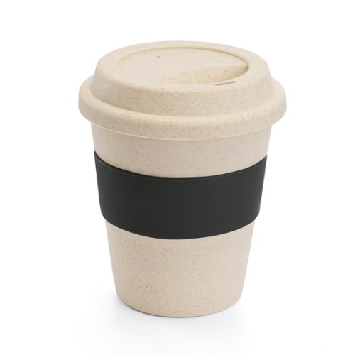 Copo Para Viagem 380ml Em Fibra de Bambu Personalizado Copo Para Viagem 380ml Em Fibra de Bambu Personalizado