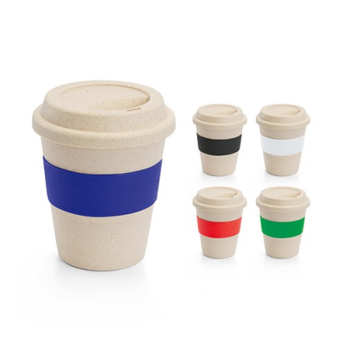 Copo Para Viagem 380ml Em Fibra de Bambu Personalizado Copo Para Viagem 380ml Em Fibra de Bambu Personalizado