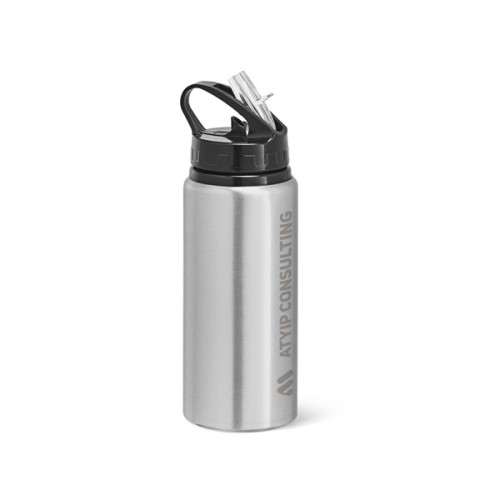 Garrafa Esportiva de Alumínio 670ml Personalizada Para Brindes Garrafa Esportiva de Alumínio 670ml Personalizada Para Brindes