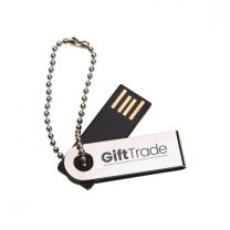 Mini Pen Drive Slim Giratório Personalizado