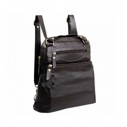 Mochila Feminina Couro Legítimo Personalizada