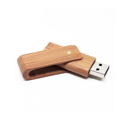 Pen Drive Bambu Giratório Personalizado Para Brindes Pen Drive Bambu Giratório Personalizado Para Brindes
