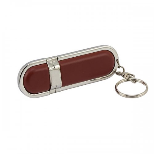 Pen Drive Chaveiro de Couro Personalizado Pen Drive Chaveiro de Couro Personalizado