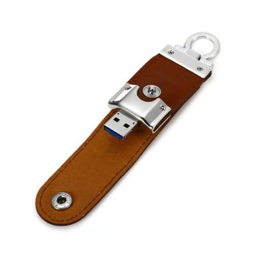 Pen Drive de Couro Com Logotipo da Empresa Pen Drive de Couro Com Logotipo da Empresa