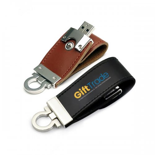 Pen Drive de Couro Com Logotipo da Empresa Pen Drive de Couro Com Logotipo da Empresa