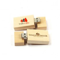 Pen Drive de Madeira Para Fotógrafo