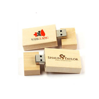 Pen Drive de Madeira Para Fotógrafo