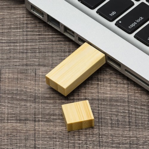 Pen Drive Ecológico Bambu Personalizado Pen Drive Ecológico Bambu Personalizado