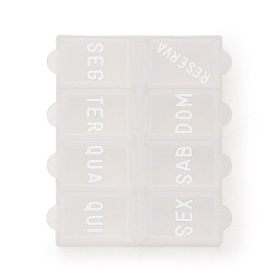 Porta Comprimido Com Dias da Semana Personalizado