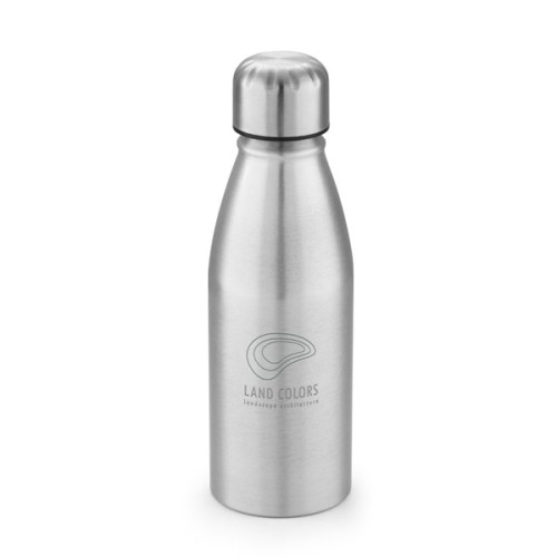 Squeeze de Alumínio 500ml Com Tampa de Inox Personalizado Squeeze de Alumínio 500ml Com Tampa de Inox Personalizado